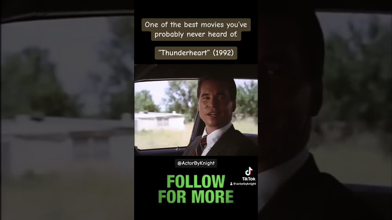 One of the best movies you&rsquo;ve probably never heard of &ldquo;Thunderheart&rdquo; (1992) #SiouxNation #ValKilmer