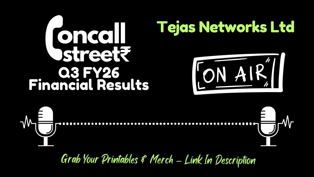 Tejas Networks Ltd Q3 FY26 Earnings Conference Call | Management Commentary & Outlook
