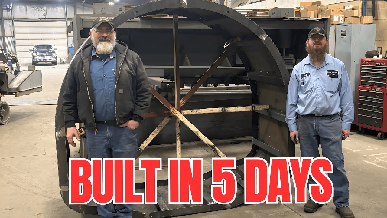 Building a Massive Steel Foundry Melt-Out | Industrial Fabrication From Scratch ⚙️