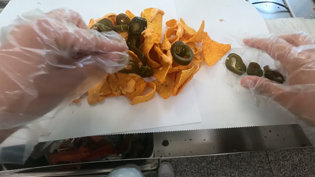 Subway Nachos with Jalapenos and Southwest Sauce