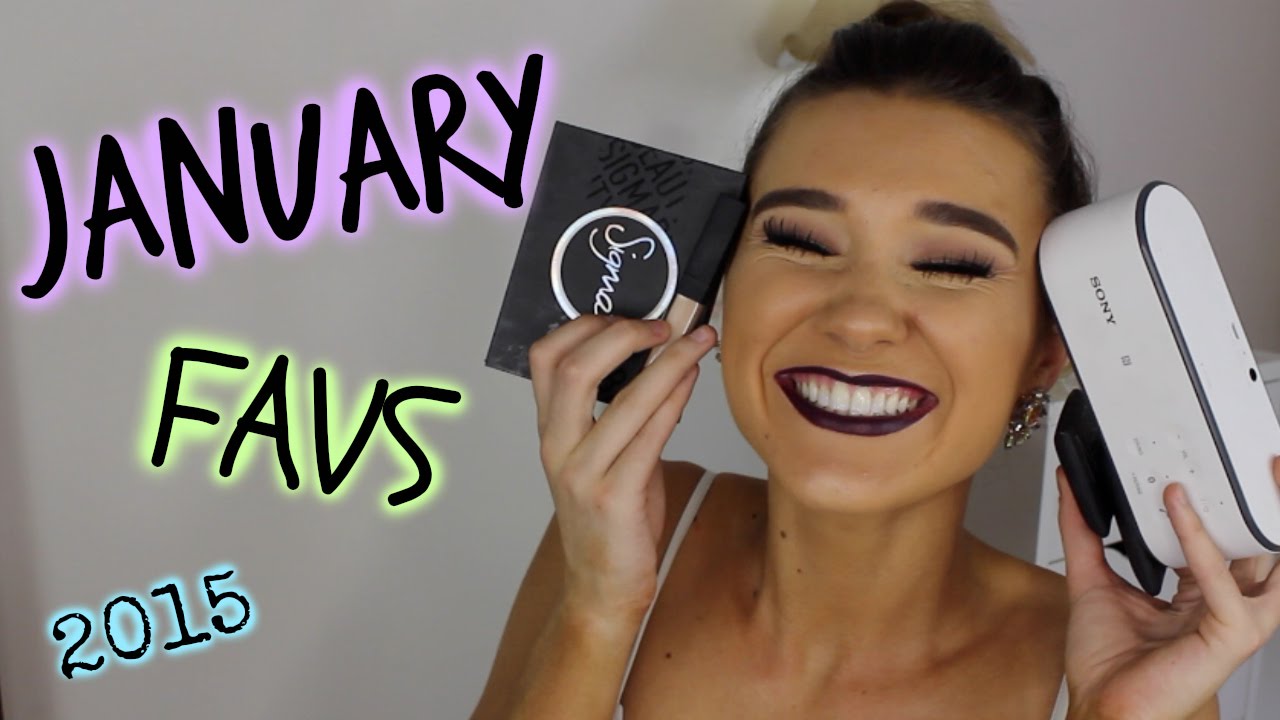January Favourites | Push Up Bras, Apps & Beauty