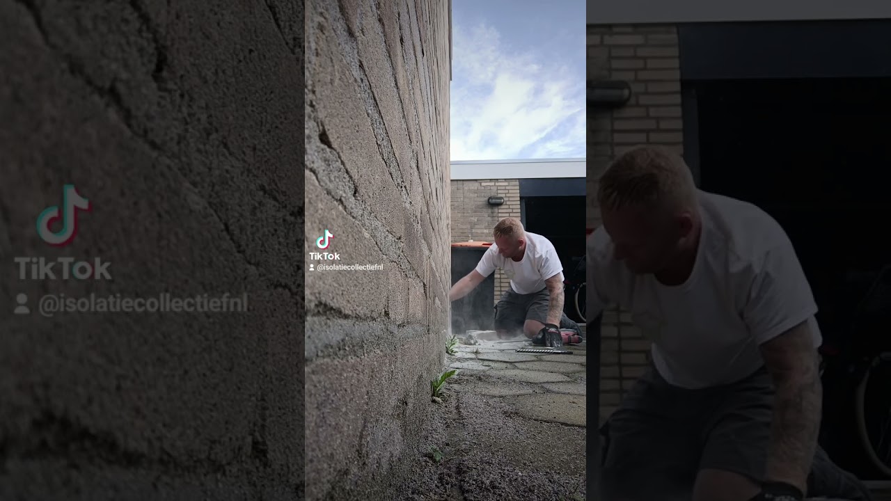 Spouwvervuiling verwijderen, essentieel bij spouwmuurisolatie..