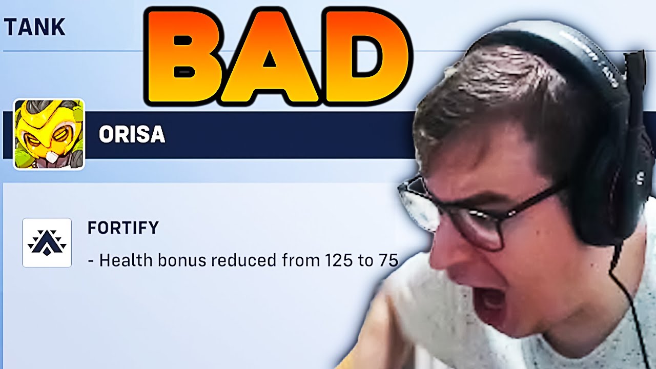 The SAD State of Overwatch.. Patch Notes Reaction.. It's BAD!