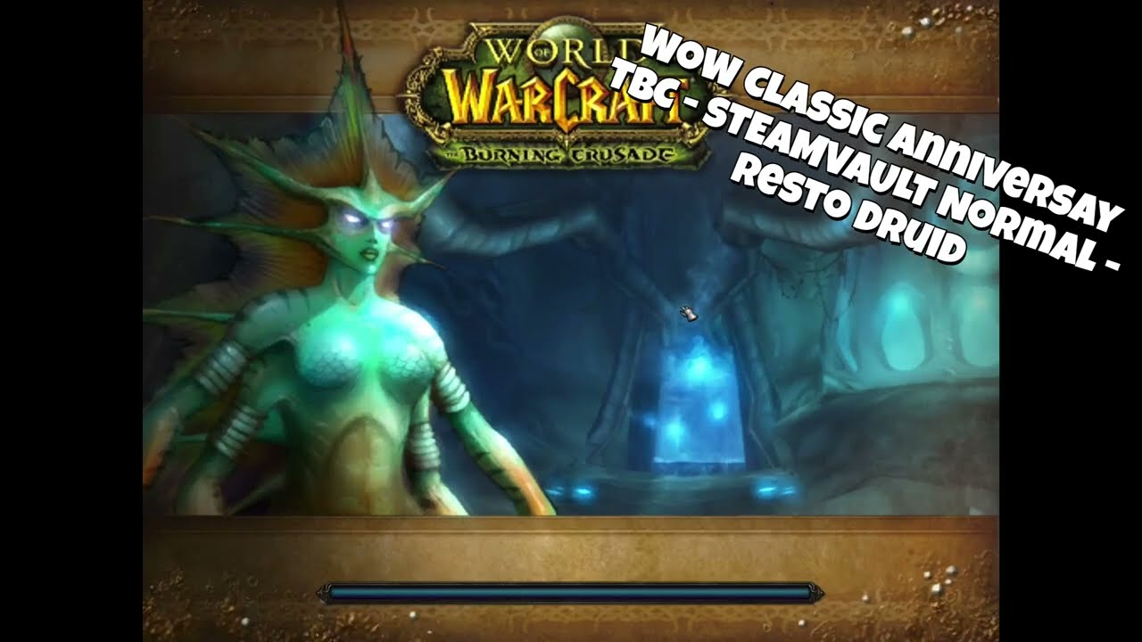 Wow Classic Anniversary TBC - The Steamvault Normal - Resto Druid