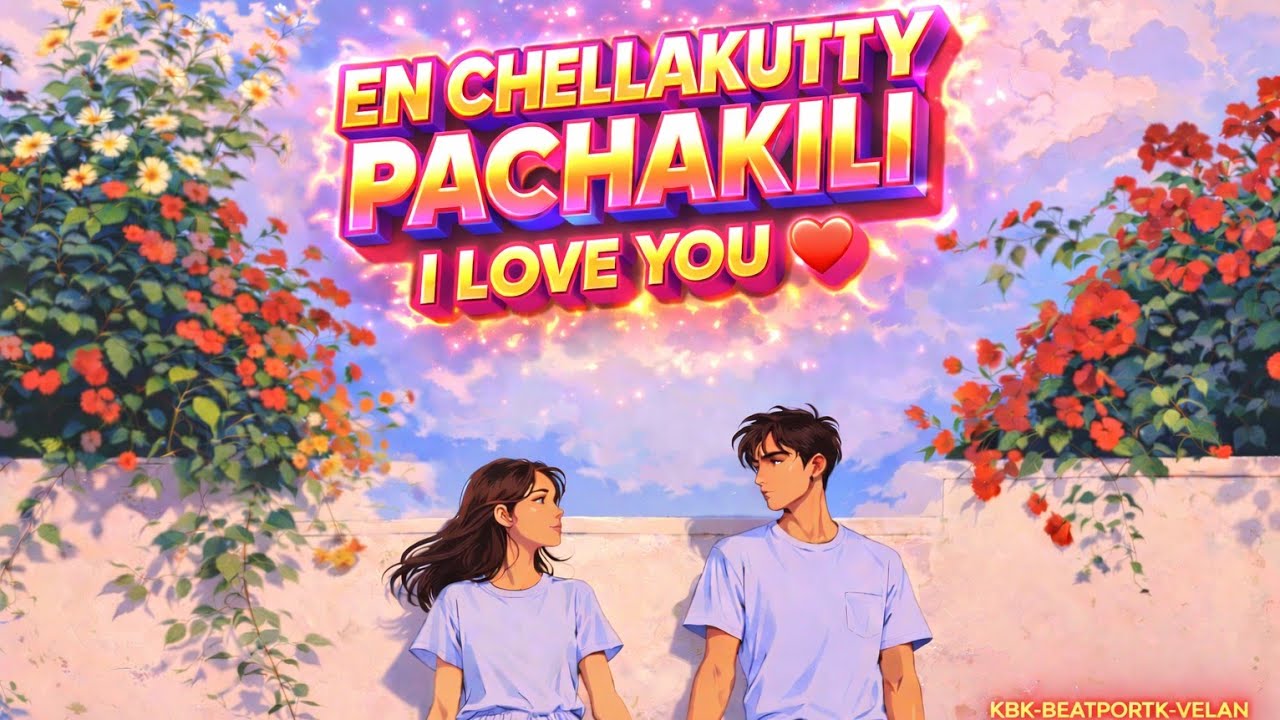 I Love You|Chella Kutty | Feel-Good Romantic Song | Tamil Melody|