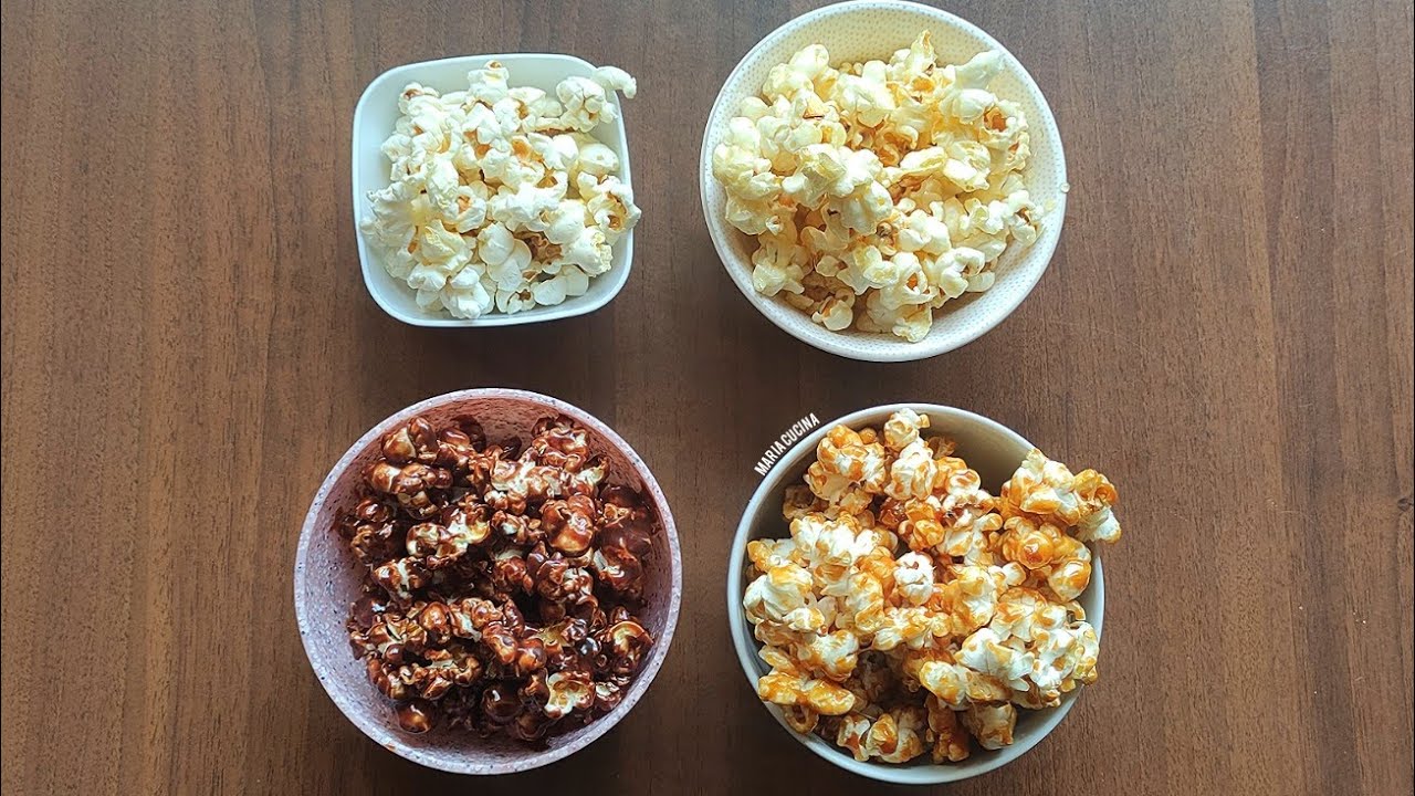 Popcorn in padella - ricetta popcorn al caramello popcorn al miele pop corn al cioccolato