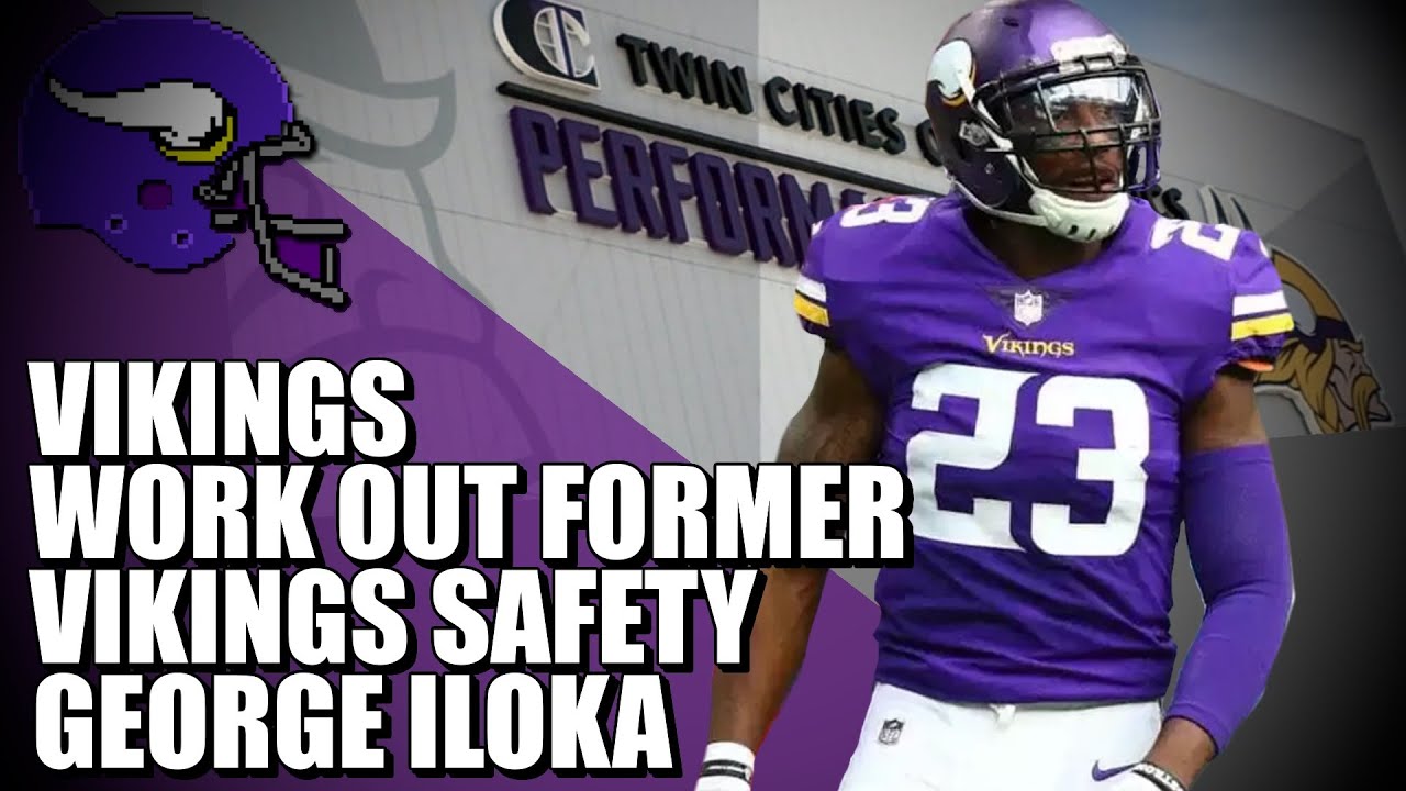 Vikings Workout Former Vikings Safety George Iloka