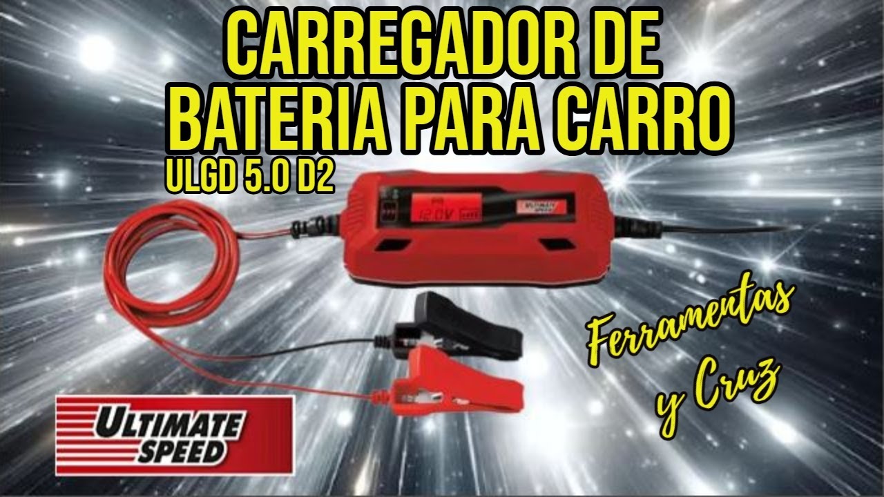 CARREGADOR DE BATERIA PARA CARRO |Ultimate Speed | ULGD 5.0 ​​​​​​D2 | Lidl