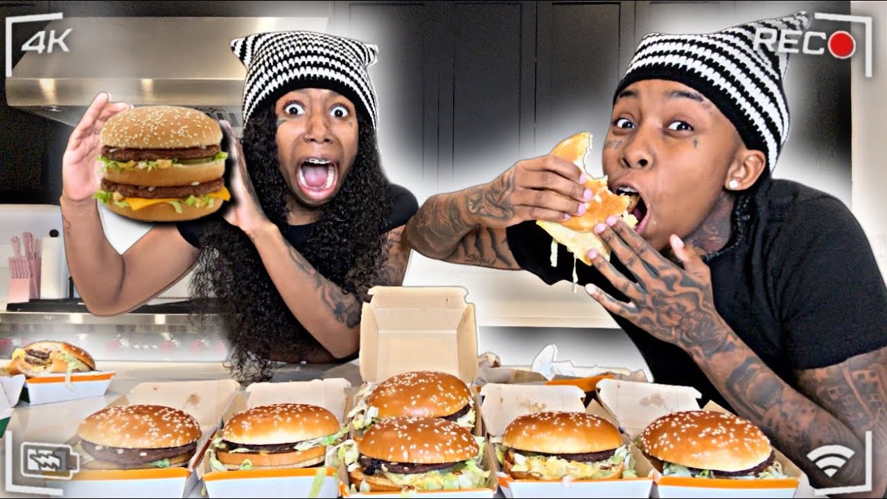 LAST TO STOP EATING 10 BIG MAC'S WINS $1,000 !!