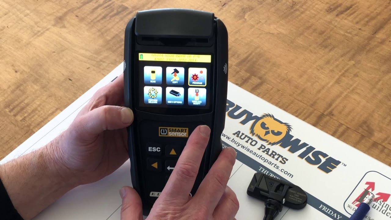 Programming a TPMS Smart Sensor