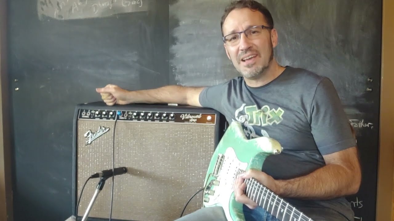 Fender Vibroverb 1964 (оригинал) Демо