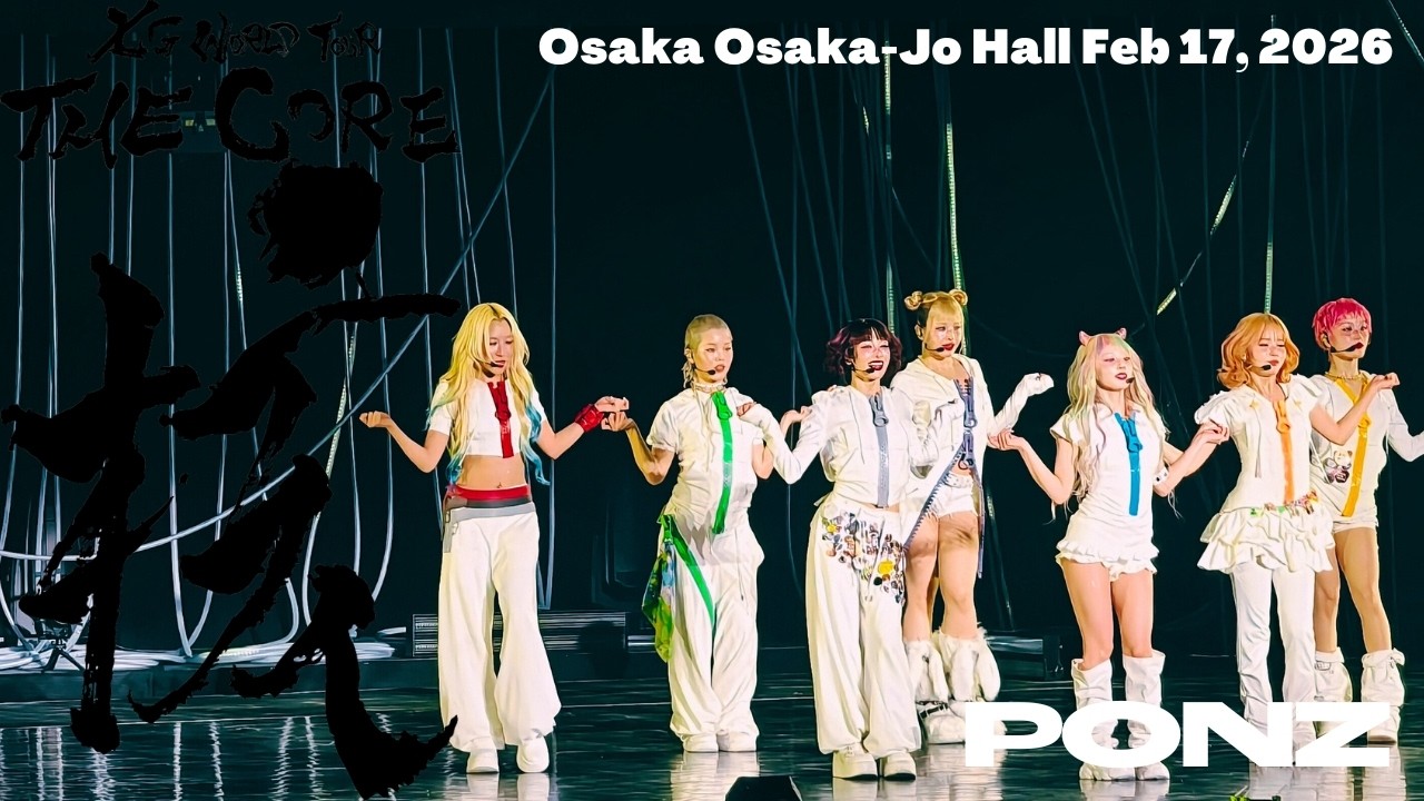 XG - IYKYK (Live at Osaka 2026.02.17 / 4K)
