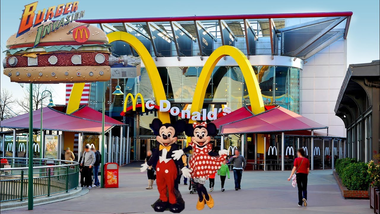 В парках Диснея могут появиться рестораны McDonald's!