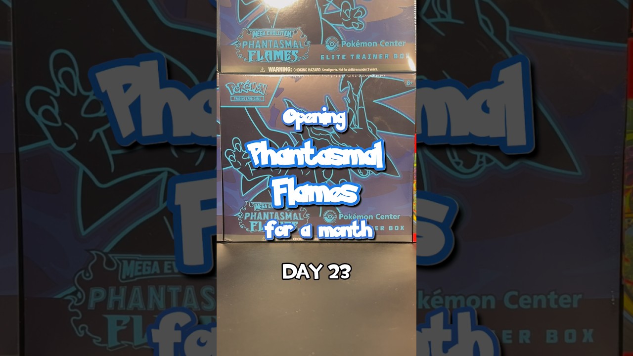 Day 23 of opening Phantasmal Flames for a month #pokemon #phantasmalflames #shorts #pokemoncards
