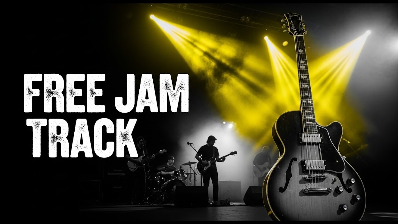 12-Bar Blues Jam Track Medium Tempo - Building dynamic guitar solos using the 12 Bar Blues Shuffle