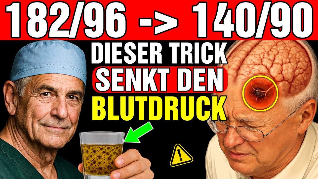 Bluthochdruck ab 60: Der einfache Trick gegen Herzinfarkt und Schlaganfall |  senioren gesundheit