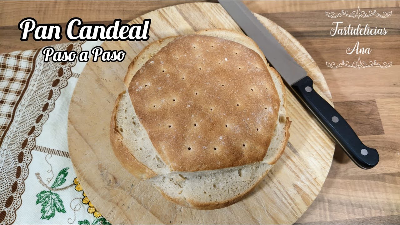 Cómo Hacer Auténtico PAN CANDEAL , PAN de PUEBLO, PAN SOBAO o PAN BREGAO Paso a Paso