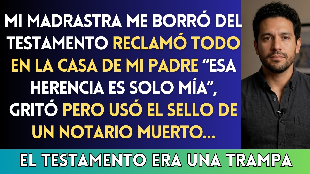 MI MADRASTRA RECLAMÓ TODA LA HERENCIA en el salón familiar… hasta que el banco reveló su mentira