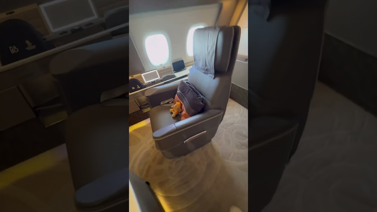 Singapore Airlines A380 First Class Suite | Private Bed, Luxury & Night Flight Experience