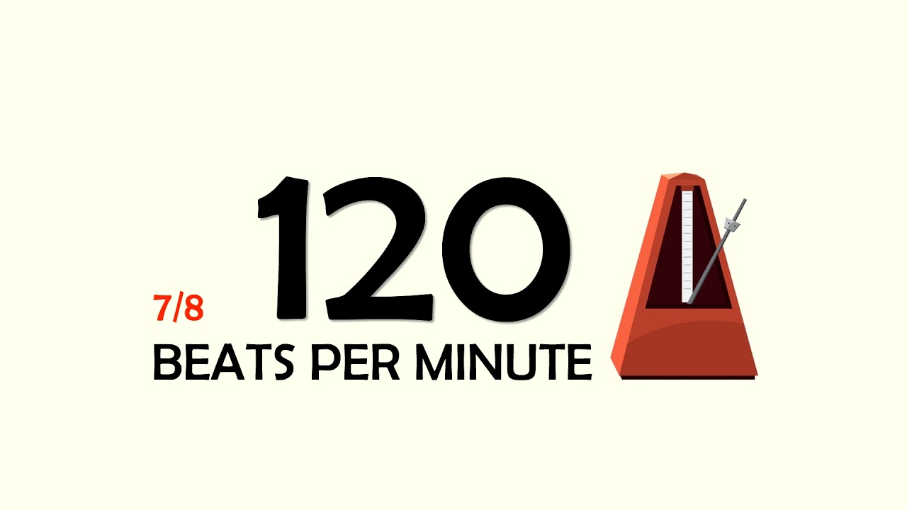120 BPM 7/8 Metronome
