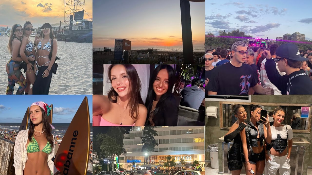 Vlog Pinamar ❤️‍🔥⚡️/ con amigos, praia, fiestas ++++