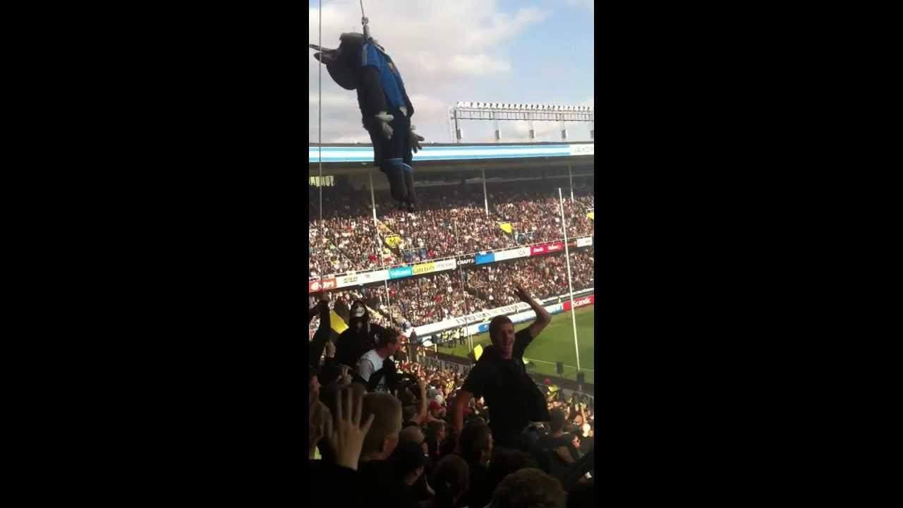 DIF-AIK 16/9, Vi ska galga hela jävla djurgården!