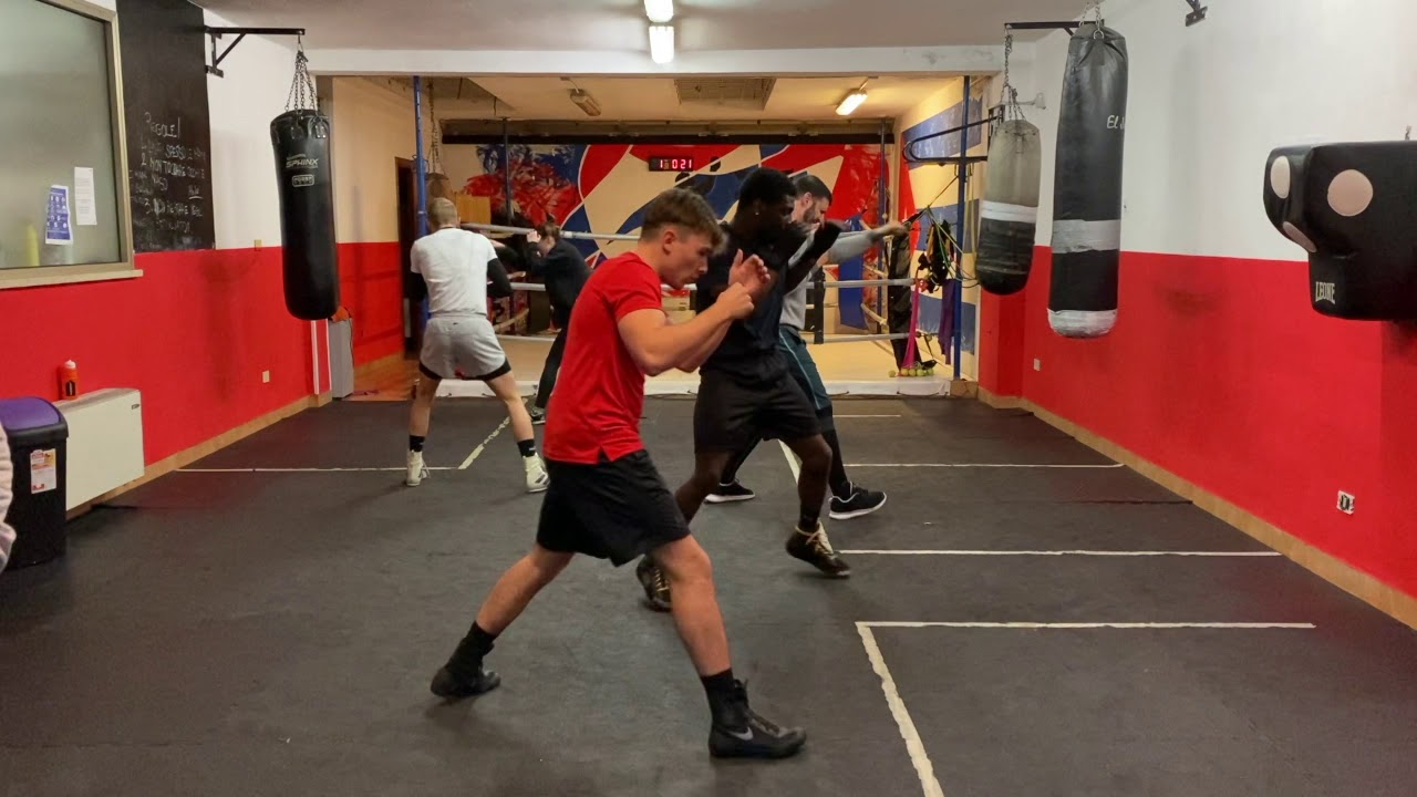 Entrenamiento de boxeo cubano Italy