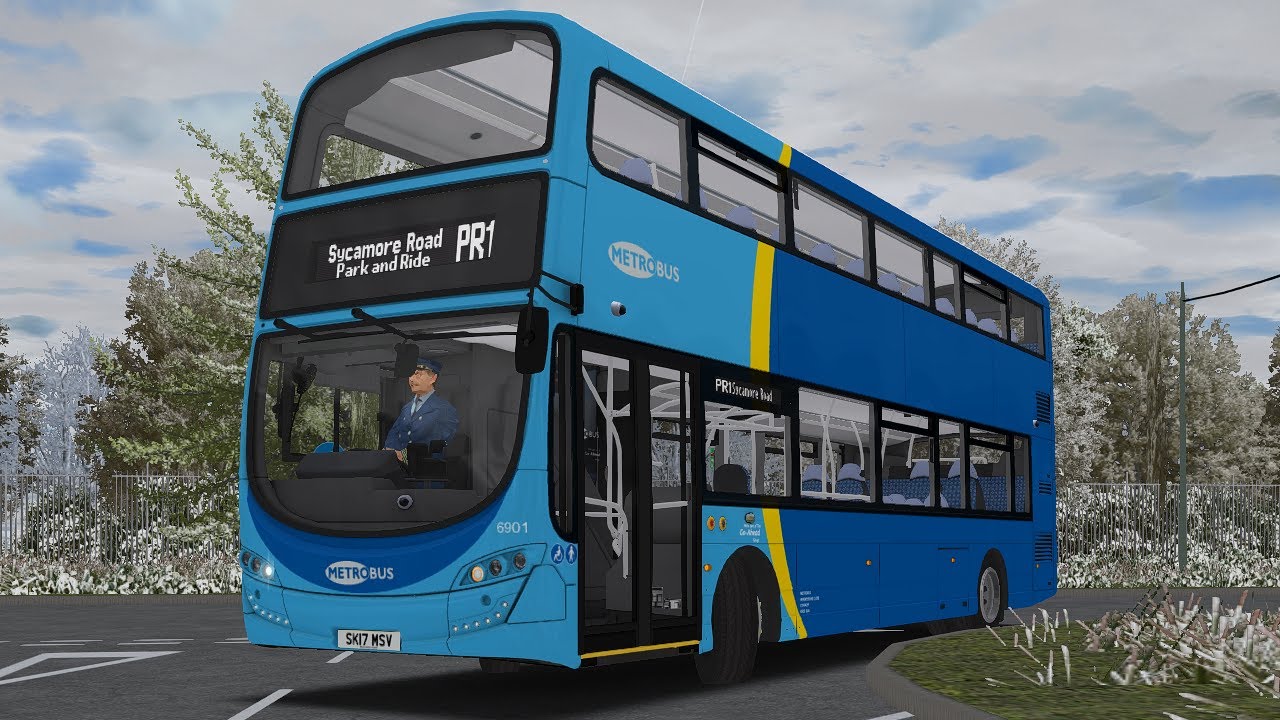 Metrobus expand into Yorkshire and win Park & Ride Route PR1 w/ B9TLs to Sycamore|OMSI 2 Yorkshire 3