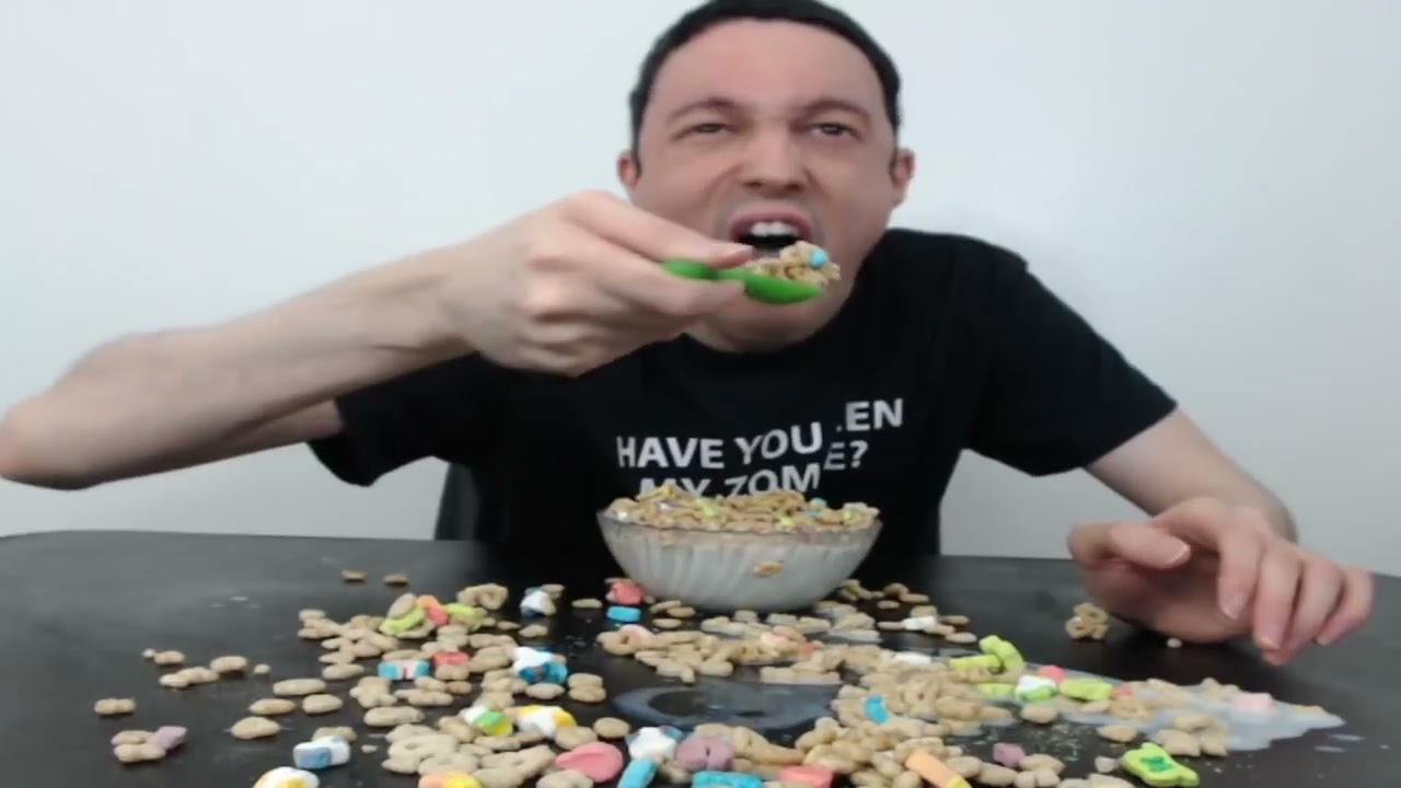 ASMR MUKBANG Lucky Charms