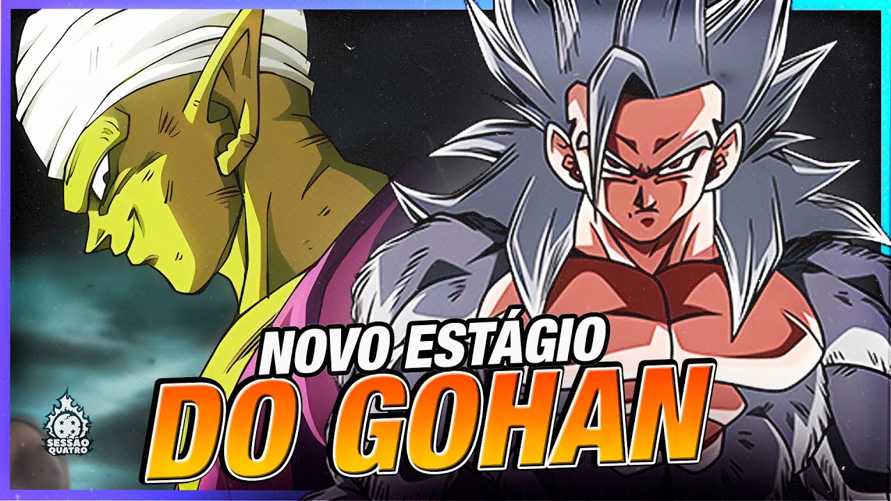FOI ASSIM QUE O GOHAN CONSEGUIU CONTROLAR A FORMA BESTIAL.