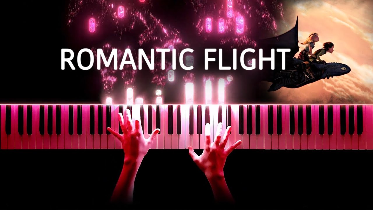 Romantic Flight - Beautiful Piano Cover | ‘’How To Train Your Dragon’’
