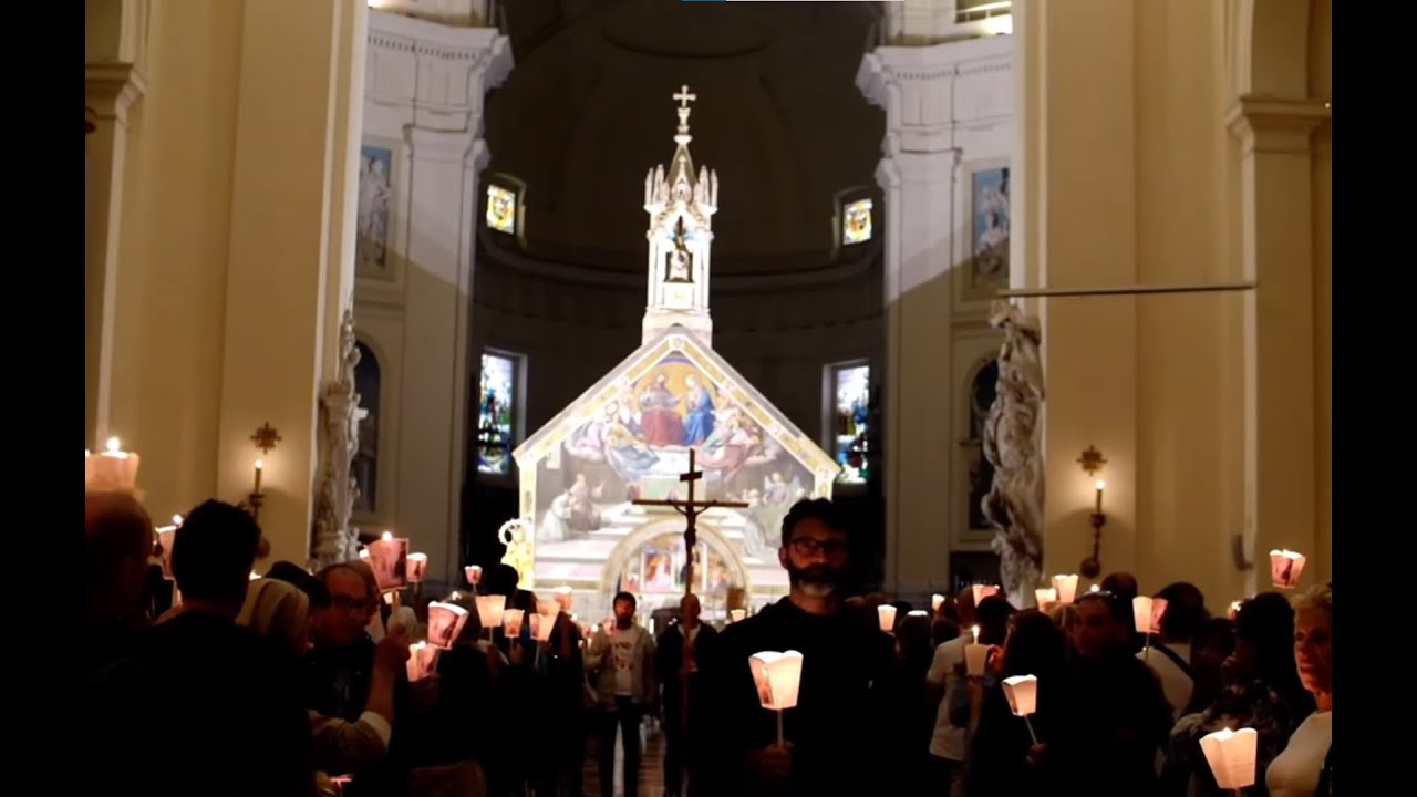 Santo Rosario dalla Porziuncola con i frati minori di Assisi