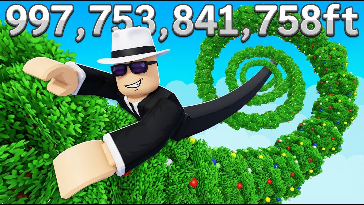 Станьте СУПЕР ВЫСОКИМ в Roblox! Вырасти и упади!