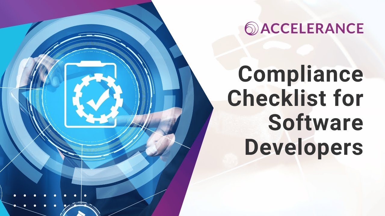 Compliance Checklist for Software Developers