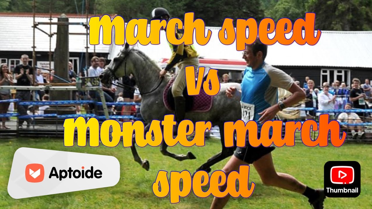 Evony- March speed vs Monster March speed-TEST