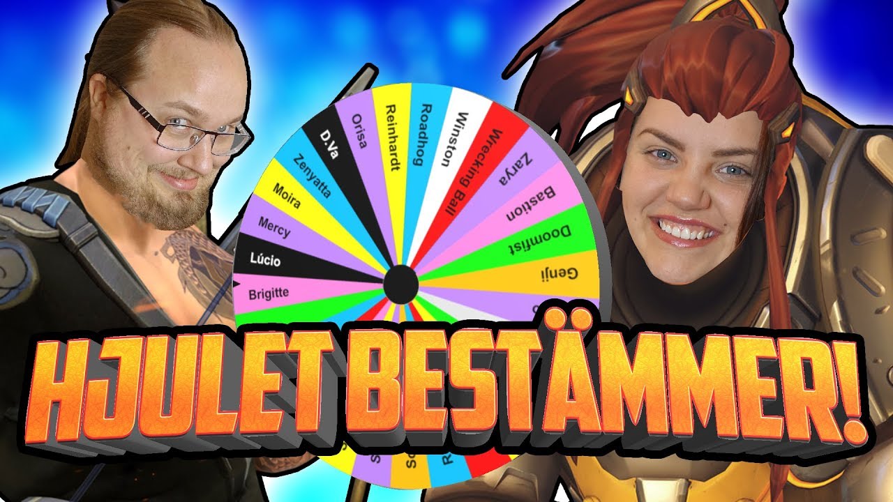 HJULET VÄLJER VÅRA HEROES I OVERWATCH!