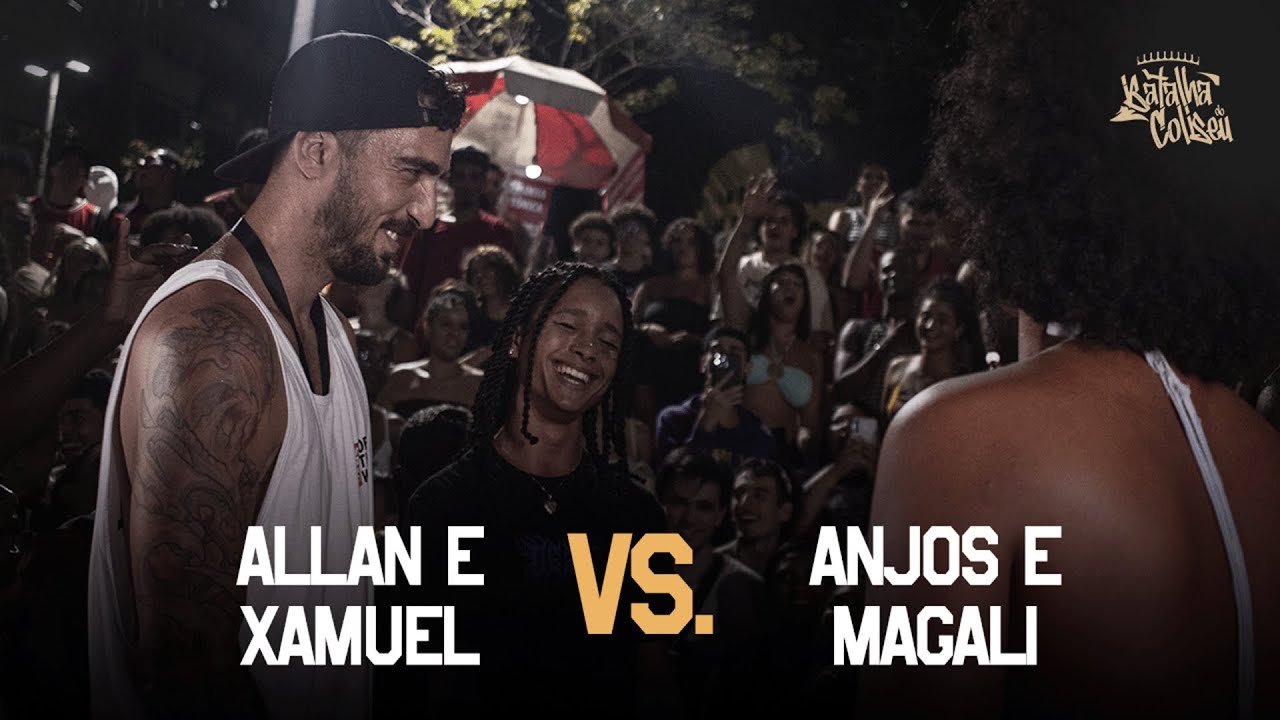 ALLAN FREESTYLE E XAMUEL (RS) X MAGALI E ANJOS - BATALHA DO COLISEU - EDIÇÃO DE DUPLAS #208
