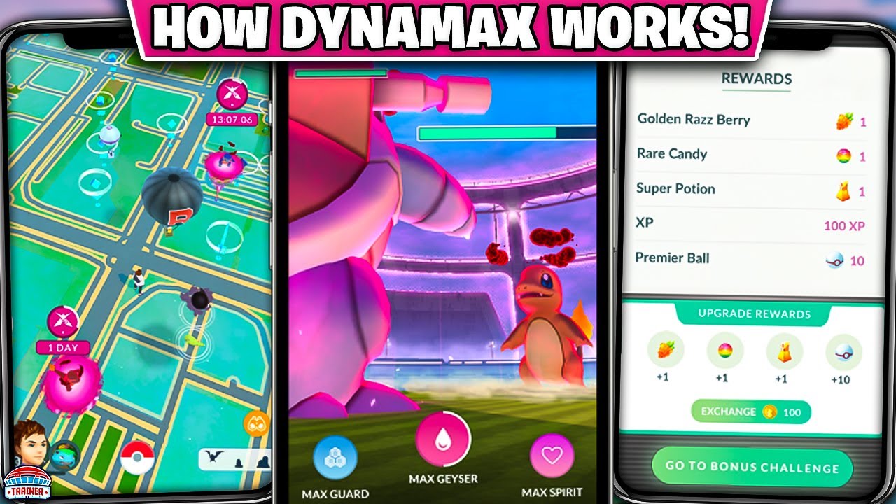How Dynamax Works in Pok&eacute;mon GO! Details Released!