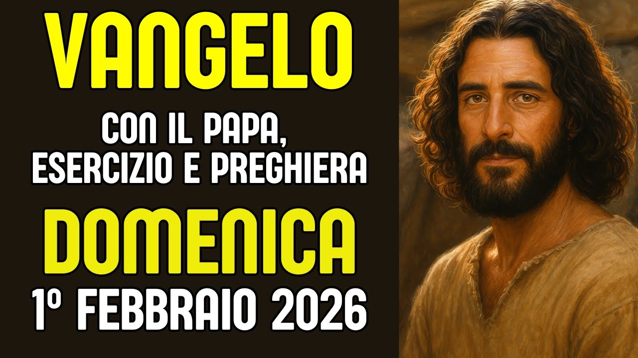 VANGELO DEL GIORNO 1 FEBBRAIO 2026 🙏 Le Beatitudini sono davvero la strada della felicità?