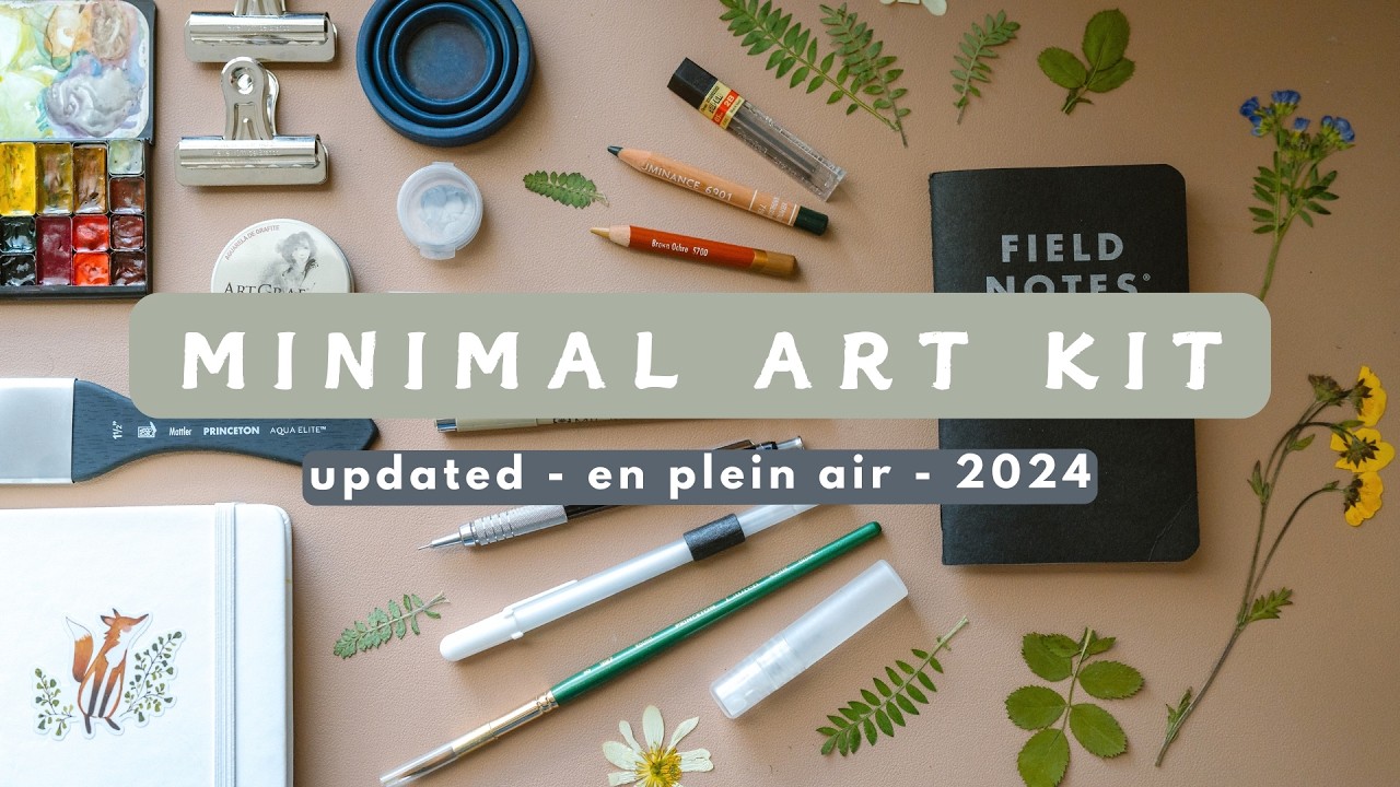 Updated Minimal Art Kit | en plein air 2024