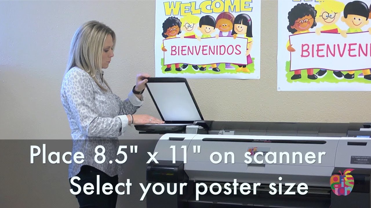 One-Touch +plus Color Poster Printer Product Overview