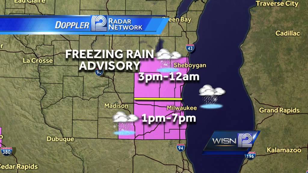 Freezing Rain Advisory in effect Friday afternoon