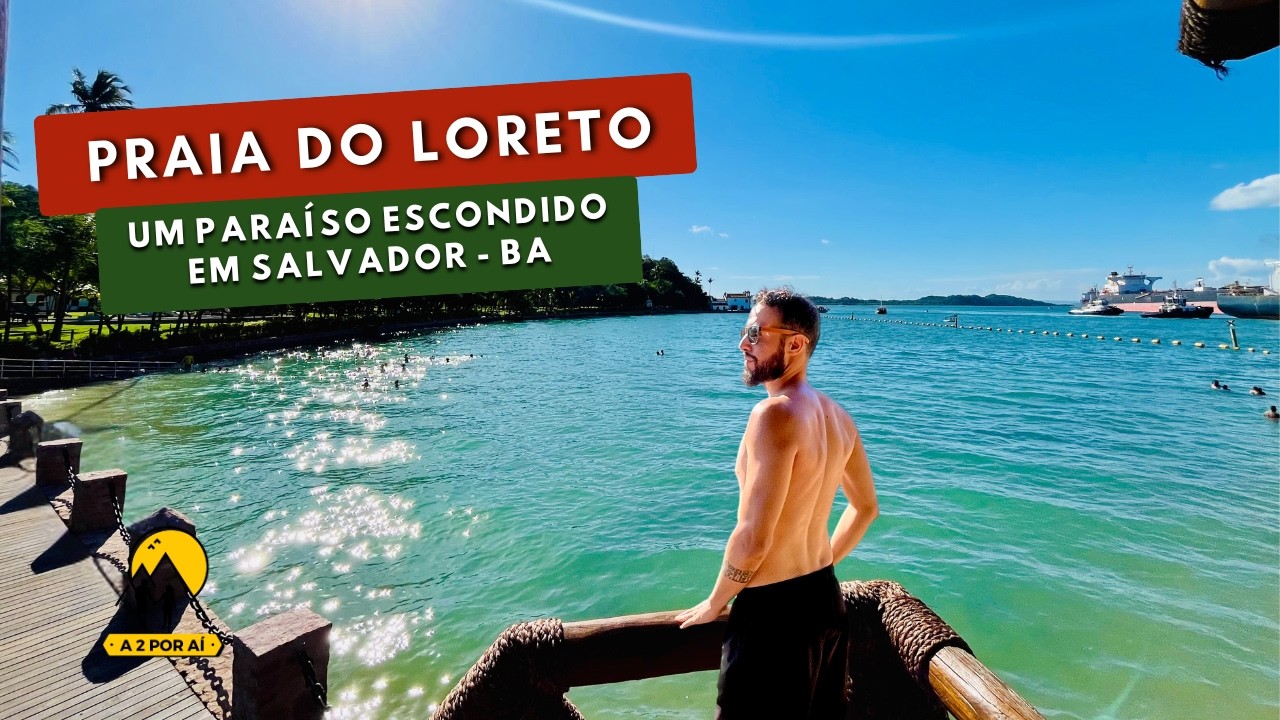 🌴Paraíso Escondido em Salvador : Conheça a Praia do Loreto na Ilha dos Frades🏝️
