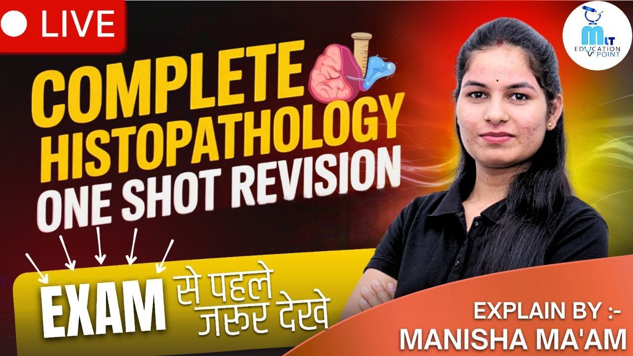Histopathology One Shot Revision live class | Histopathology  Exam Based Topics Revision