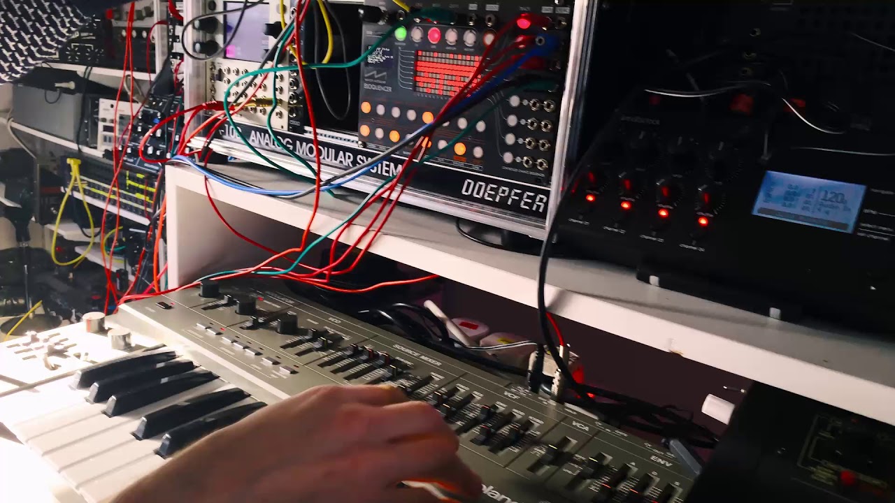 Roland SH-101 Demo with Richard X
