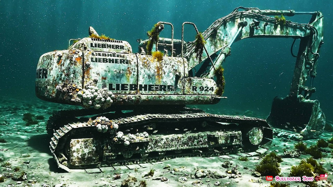 20 Years Underwater&hellip; Restoring a Liebherr R 924 Excavator Back to Life!