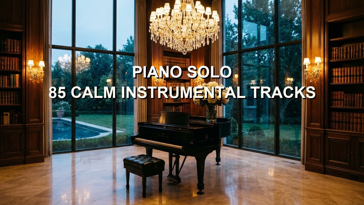 Piano Collection | 1.5hour | 90min | 72 Calm Instrumental Tracks