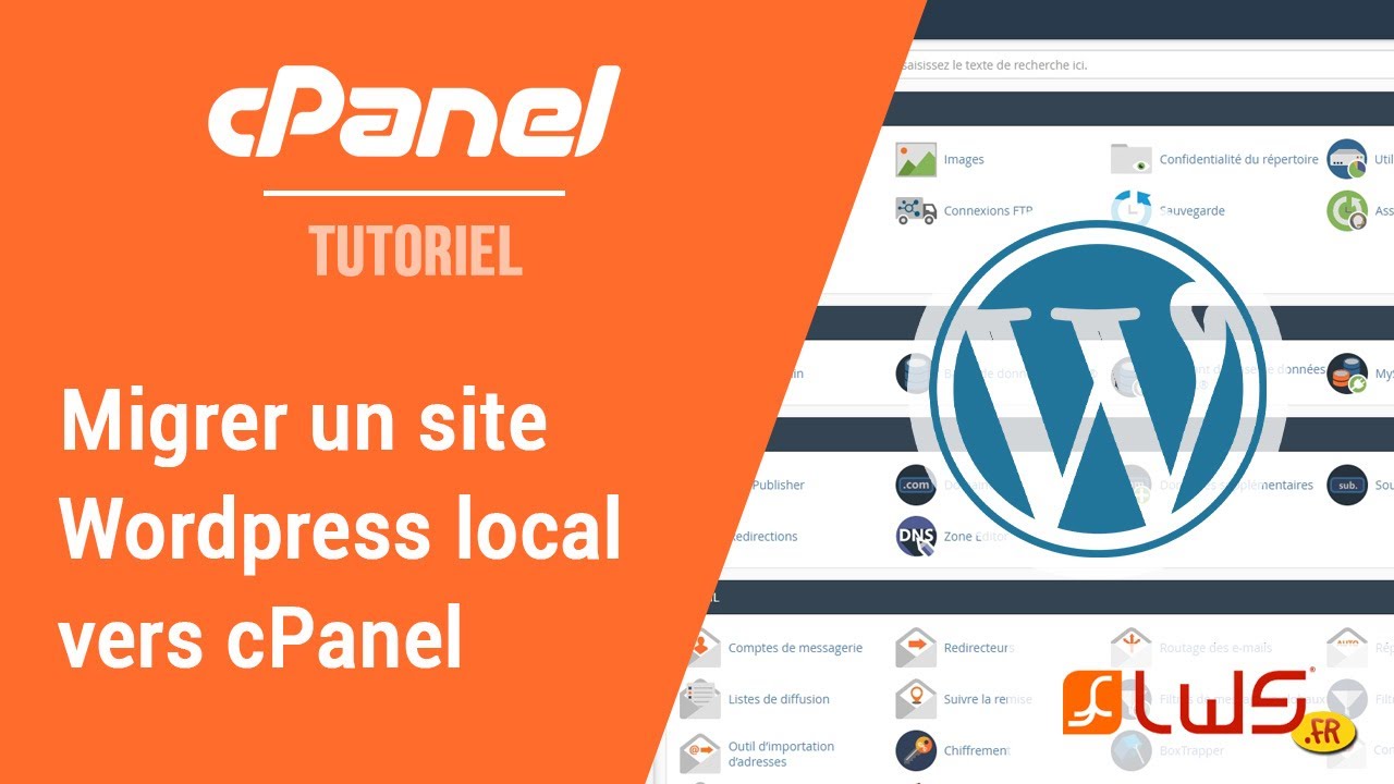 Migrer un site Wordpress en local vers un hébergement web cPanel pour une mise en ligne