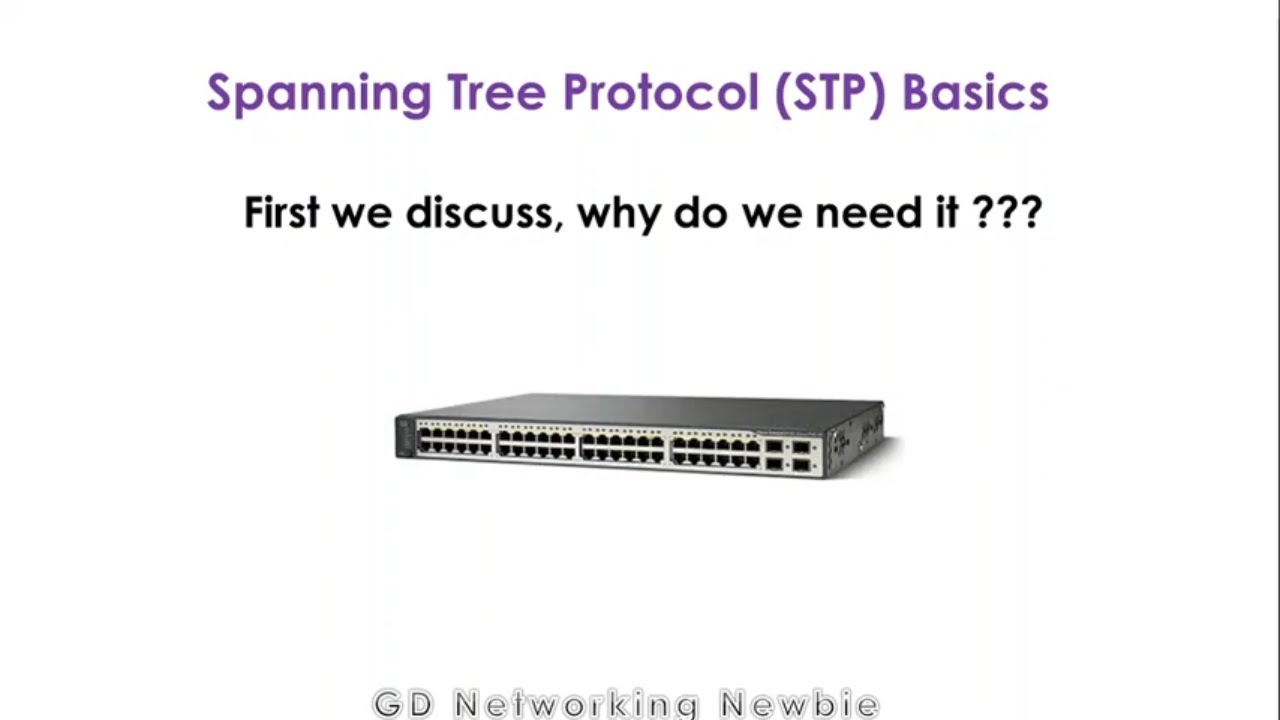Spanning Tree Protocol (STP) Basics | Why we use STP