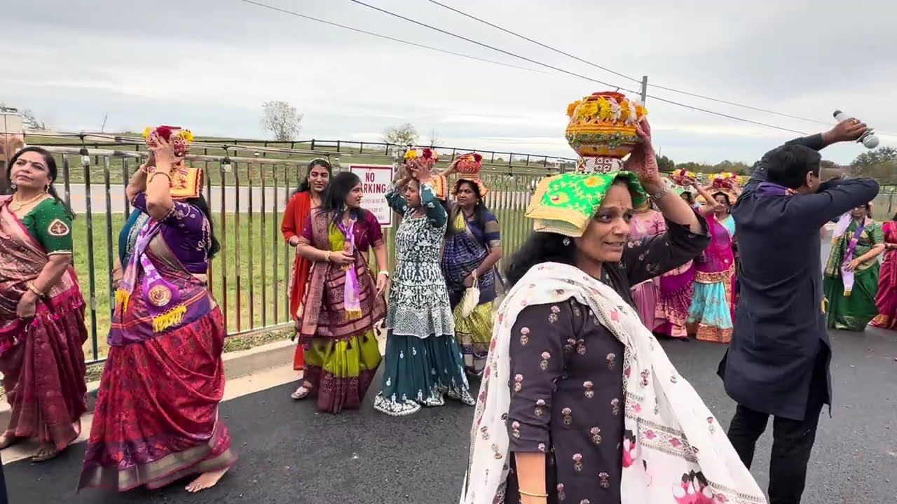 Brahmani Mataji Na Garba || Dingucha || Usa Richmond Diwali Garba || 2025 || Shobha yatra